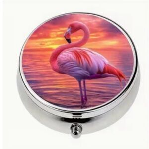 New Flamingo Pill Box